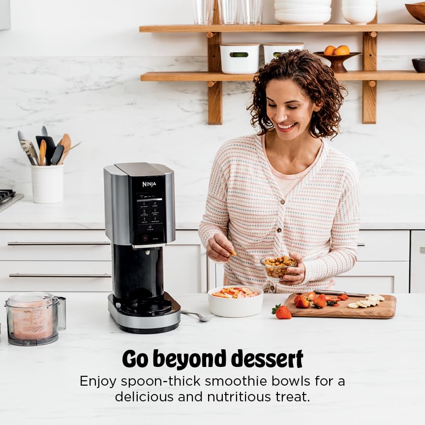 Ninja® CREAMi® 7-in-1 Ice Cream Maker, Ice Cream, Gelato and more, NC301