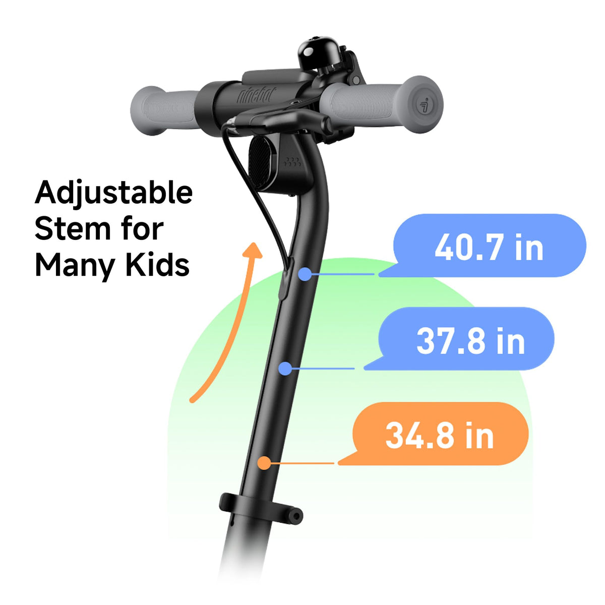 Segway C2 Pro Kids Electric Scooter for Ages 9+, UL Certified