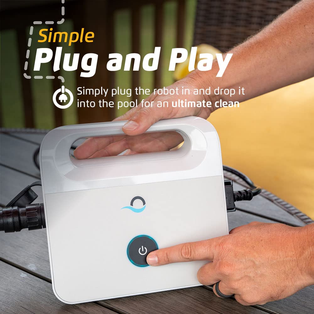 Dolphin Nautilus CC Robotic Pool Vacuum Cleaner up to 33 FT - Easy Transport Bundle with Caddy