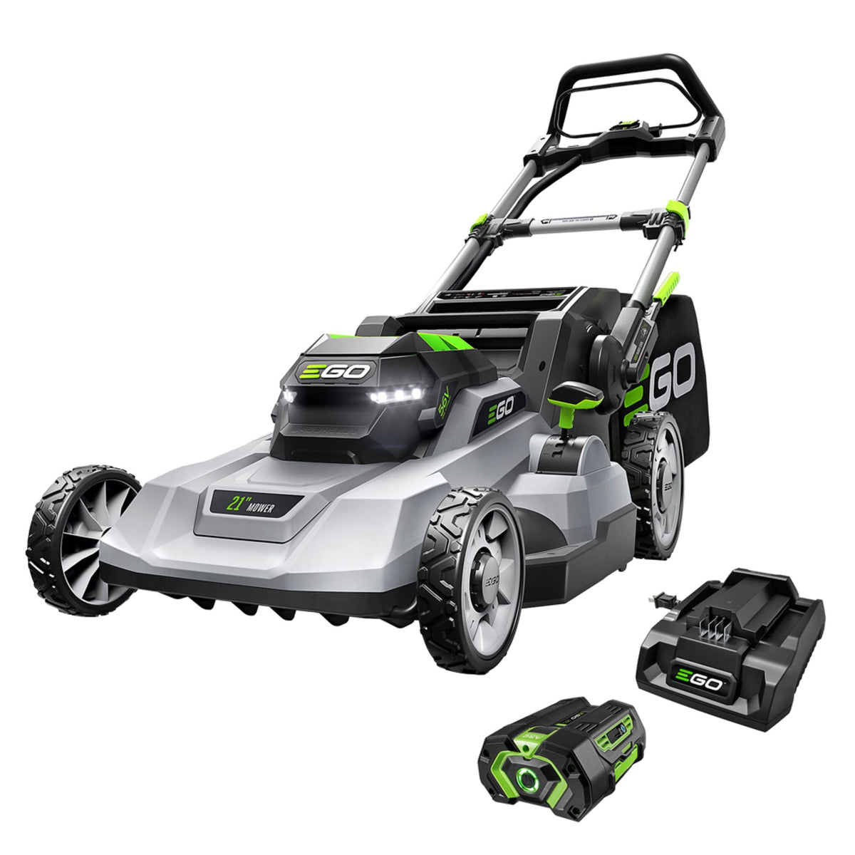 EGO Power+ Electric Lawn Mower, Cordless Push, Includes 56V 4.0Ah Battery and Charger - LM2112