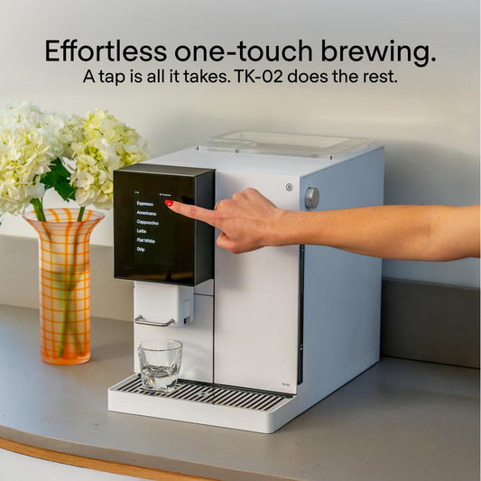 Terra Kaffe TK-02 Super Automatic Espresso Machine - White
