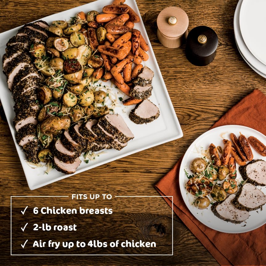 Ninja Foodi Smart Dual Heat Air Fry Oven, 13-in-1, Silver, SP351