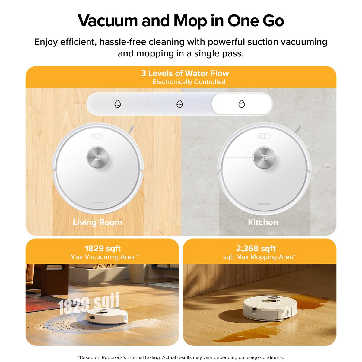 roborock Q7 M5+ Robot Vacuum and Mop, Up to 7-9 Weeks Self-Empty, 10000Pa