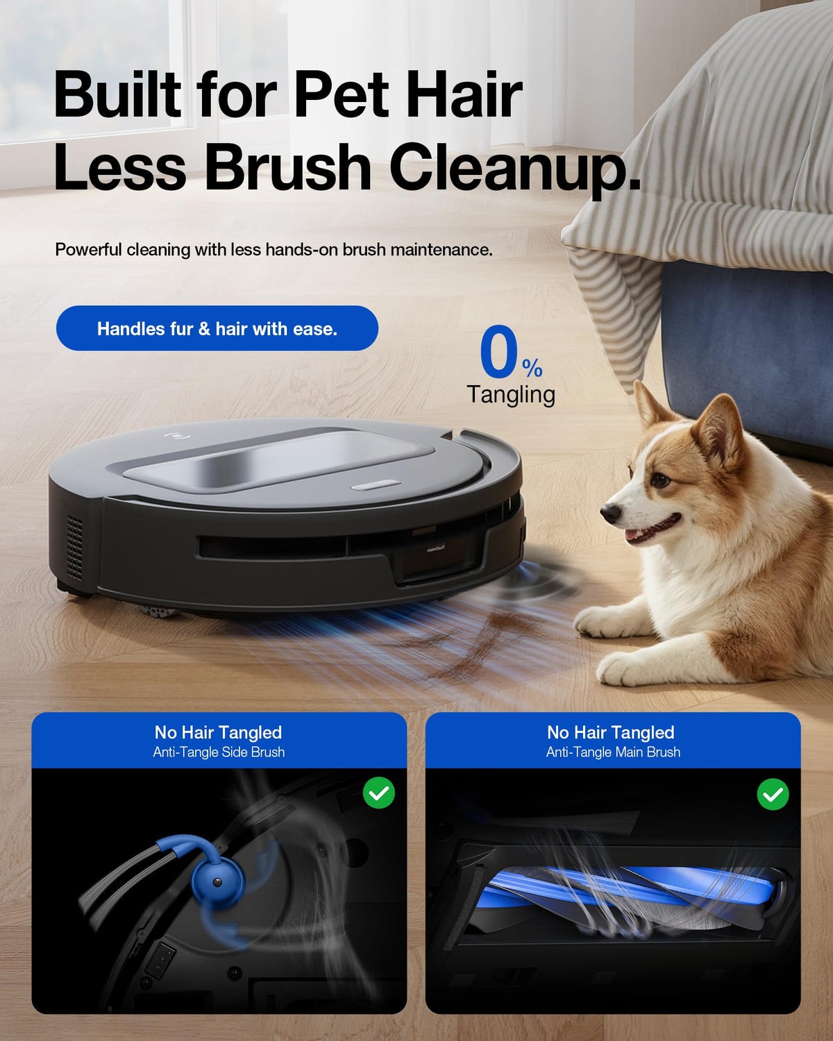 ECOVACS DEEBOT T90 MAX Plus Robot Vacuum with OZMO Roller 3.0, 40000Pa