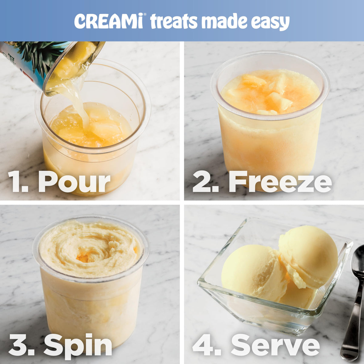 Ninja® CREAMi® 7-in-1 Ice Cream Maker, Ice Cream, Gelato and more, NC301
