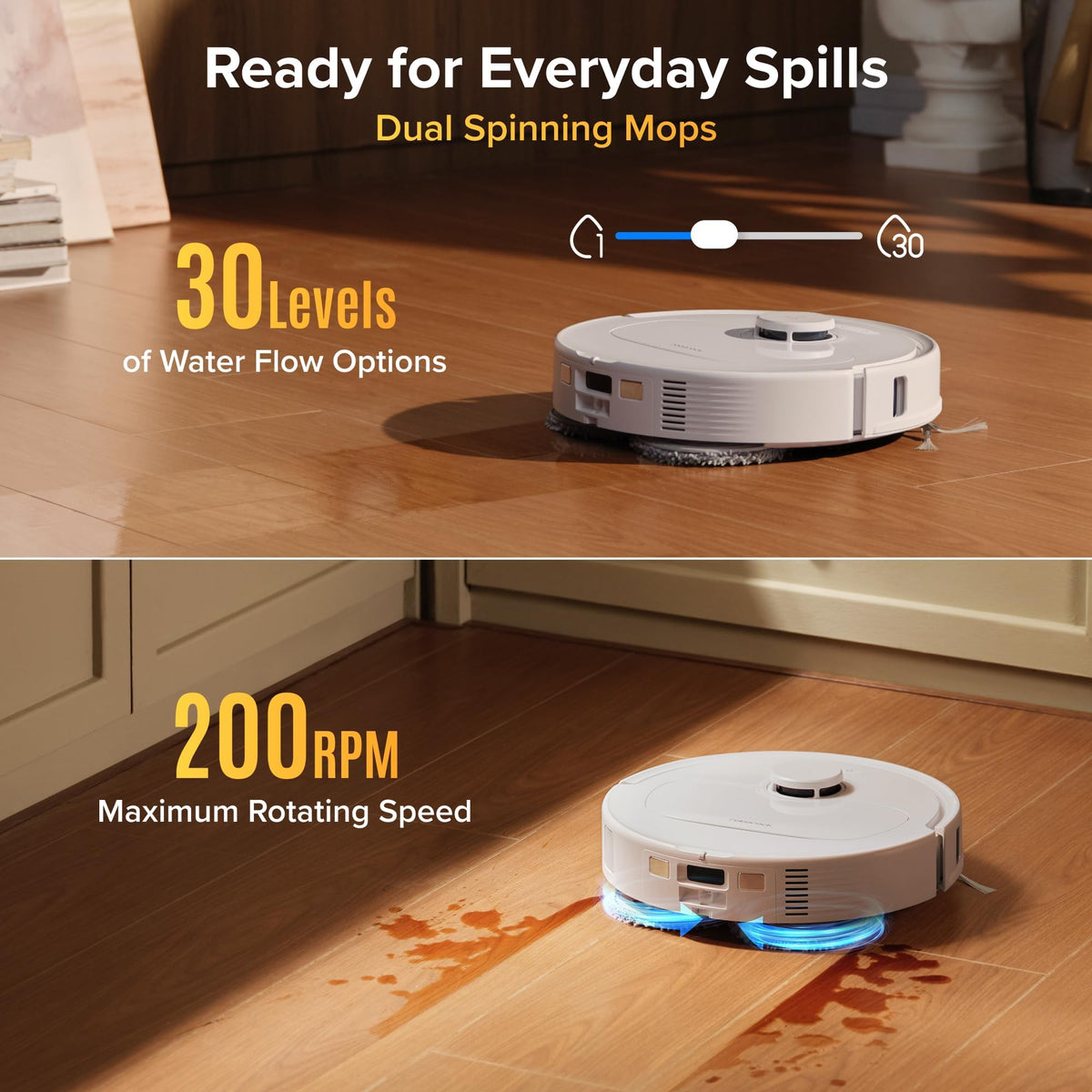 roborock 2026 New Qrevo S Pro Robot Vacuum and Mop, 18,500Pa Suction