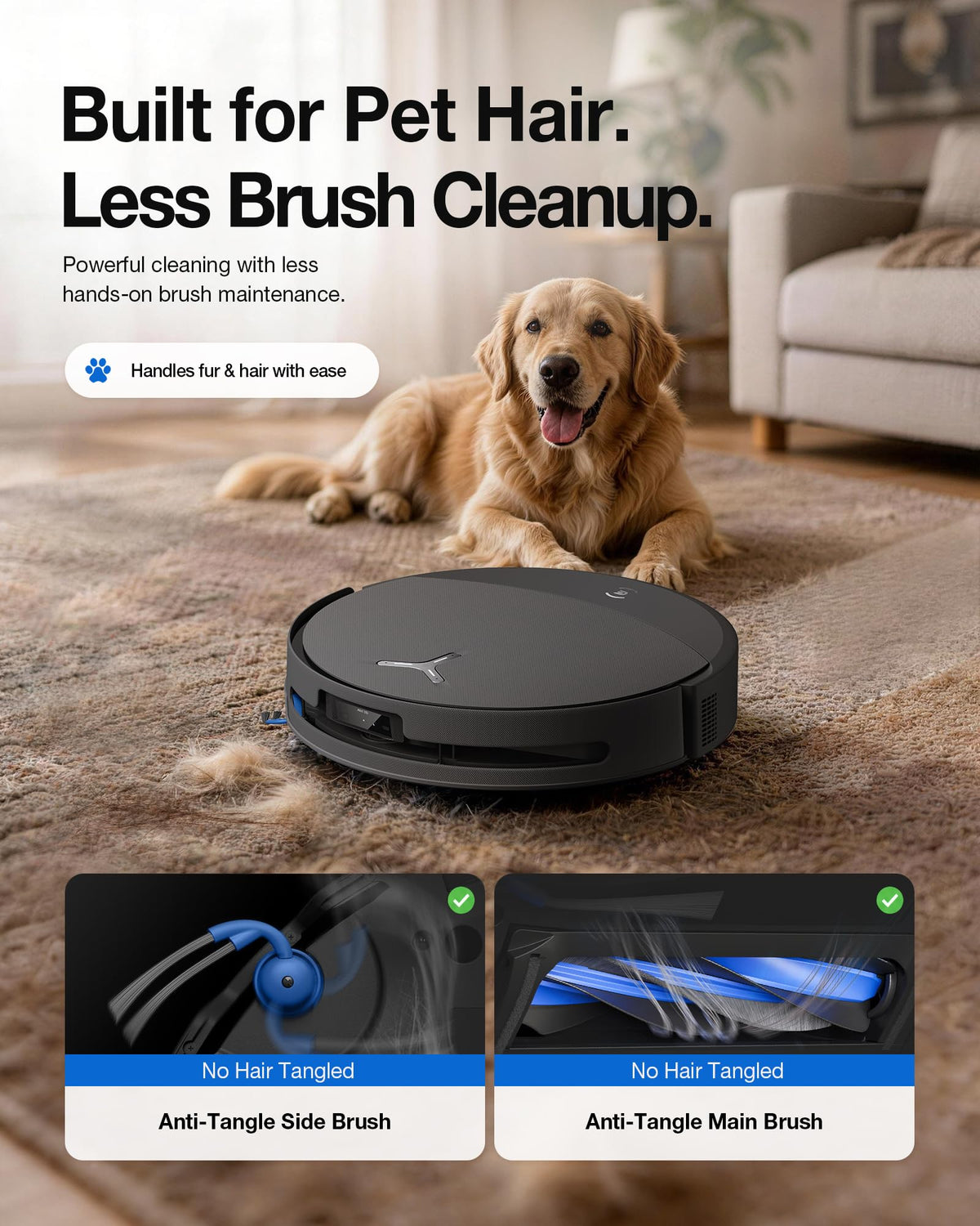 ECOVACS DEEBOT Robot Vacuum and Mop, X11S PRO Omni