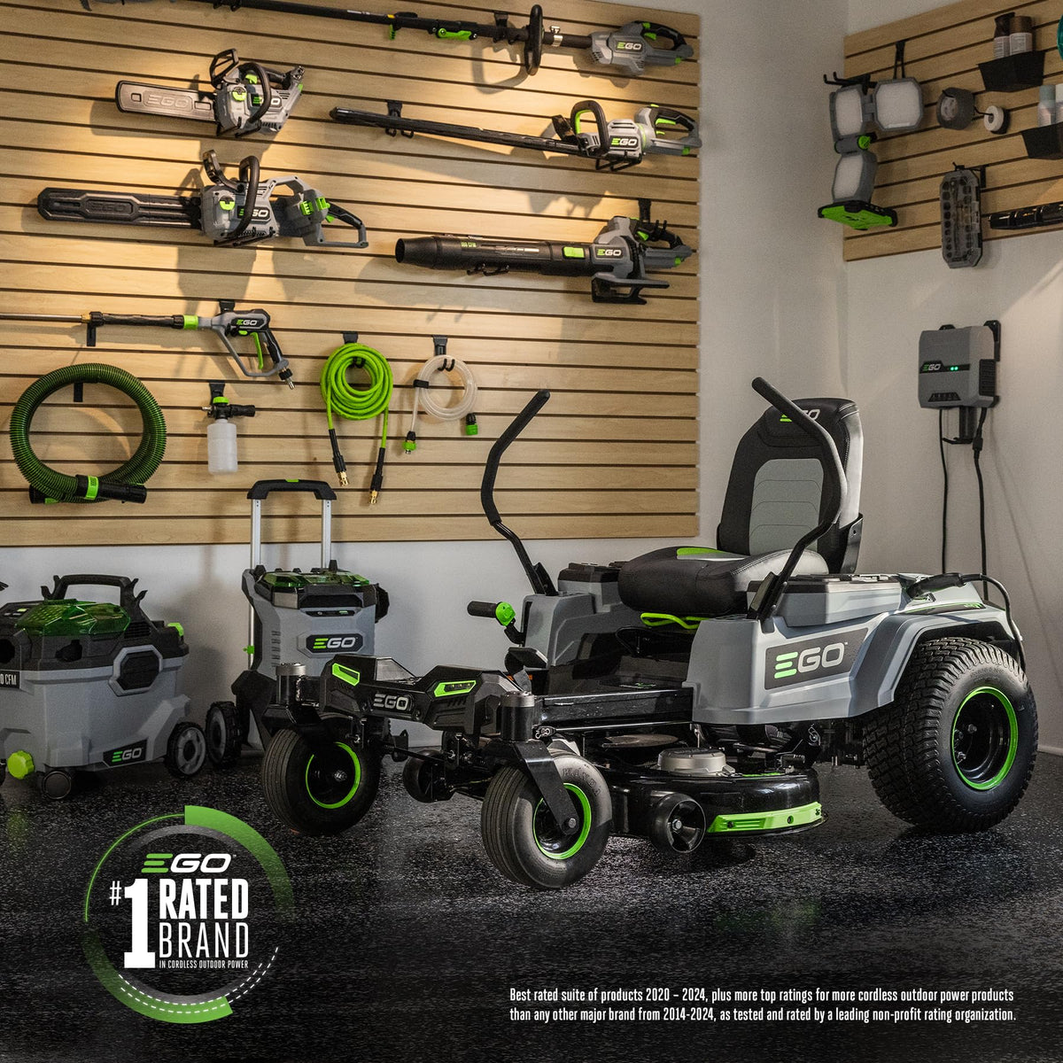 EGO Power+ Z6 Zero Turn Electric Riding Lawn Mower, 52" Deck - ZT5216L