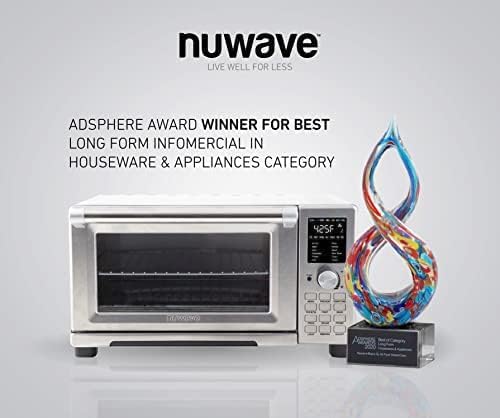 Nuwave Bravo 30 QT Smart Air Fryer Toaster Oven, 2026 New Convection System