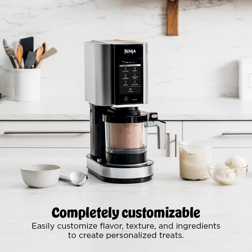 Ninja® CREAMi® 7-in-1 Ice Cream Maker, Ice Cream, Gelato and more, NC301