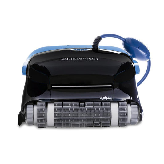 Dolphin Automatic Robotic Pool Vacuum Cleaner, Wall Climbing Scrubber Brush, Smart Navigation, Ideal for In-Ground Pools up to 40FT in Length - Nautilus CC Plus