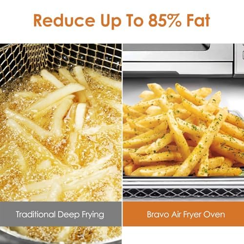 Nuwave Bravo 30 QT Smart Air Fryer Toaster Oven, 2026 New Convection System