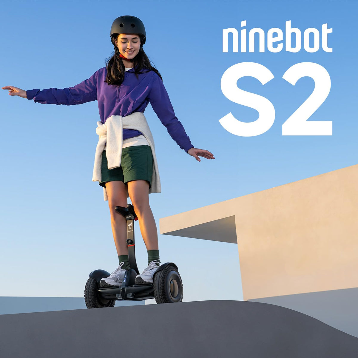 Segway Ninebot S2 Electric Self-Balancing Scooter, UL Certified