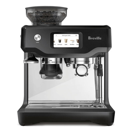 Breville BES880BTR Barista Touch Espresso Machine, Black Truffle