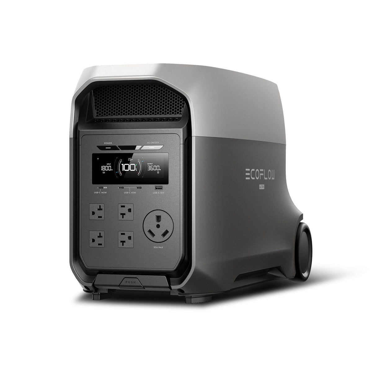 EF ECOFLOW Delta 3 Ultra 3072Wh Portable Power Station, 3600W AC Output