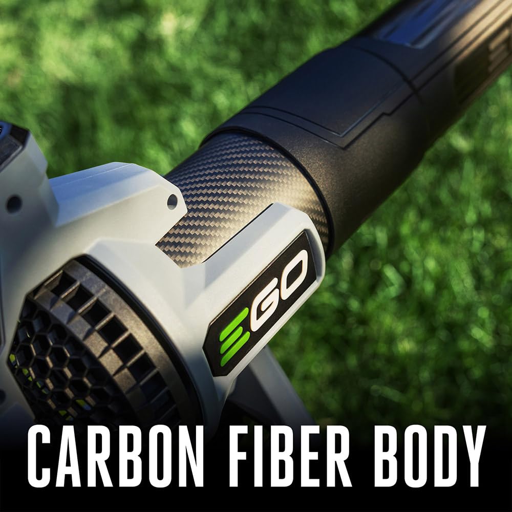 EGO Power+ Cordless Electric Leaf Blower, 880 CFM, Two Batteries - LB8803-2