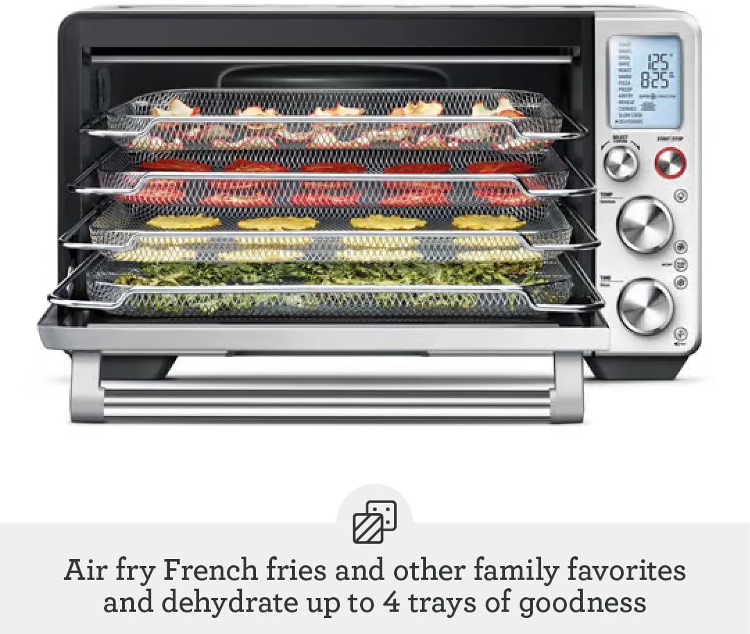Breville BOV900BTR Smart Oven Air Fryer Pro, Black Truffle
