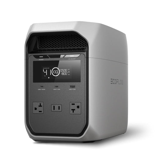 EF ECOFLOW Portable Power Station Delta 3 Classic, 1024Wh 1800W AC
