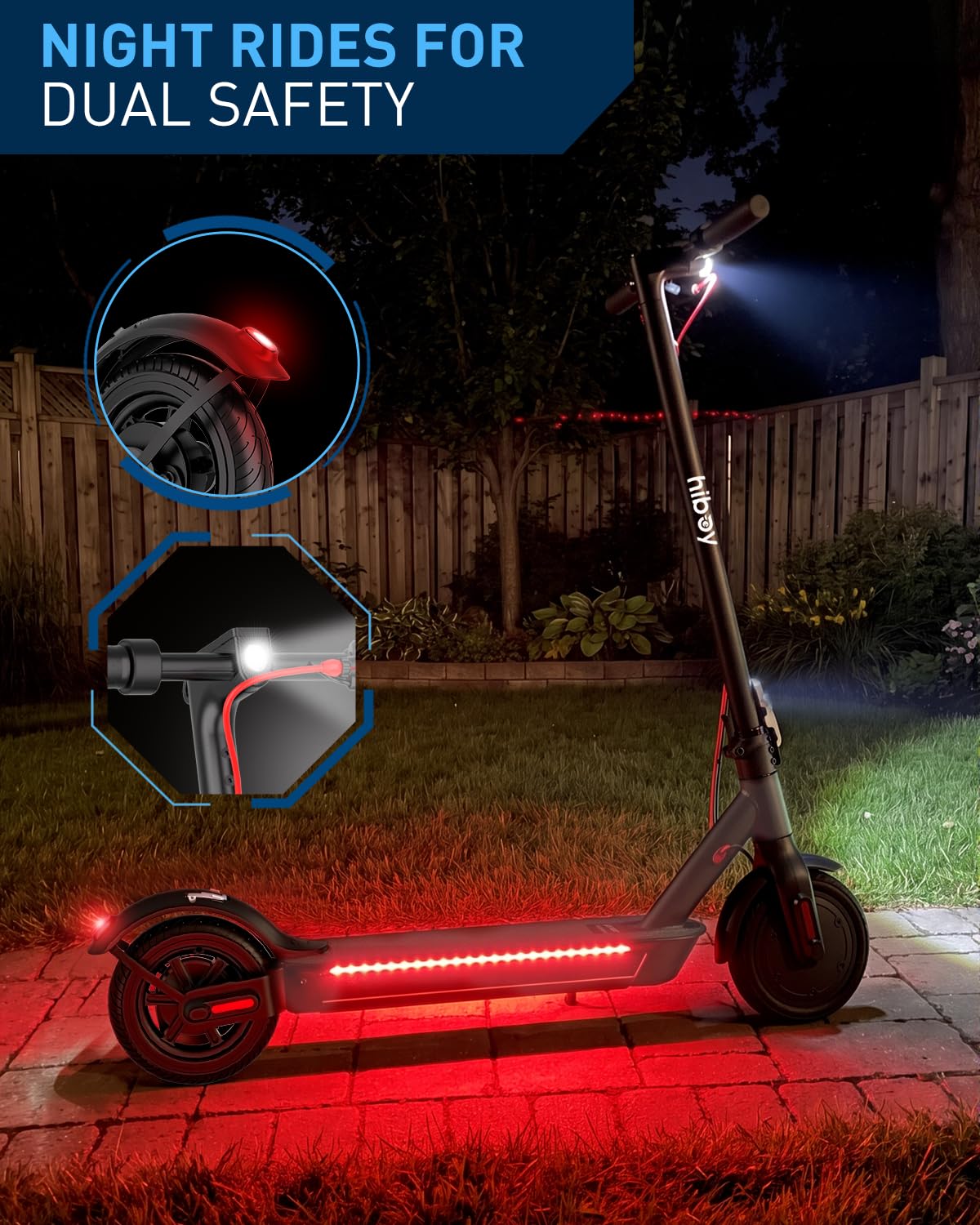 Hiboy S2 NOVA Electric Scooter, 430W Peak Motor, 19 MPH, 20-Mile Range