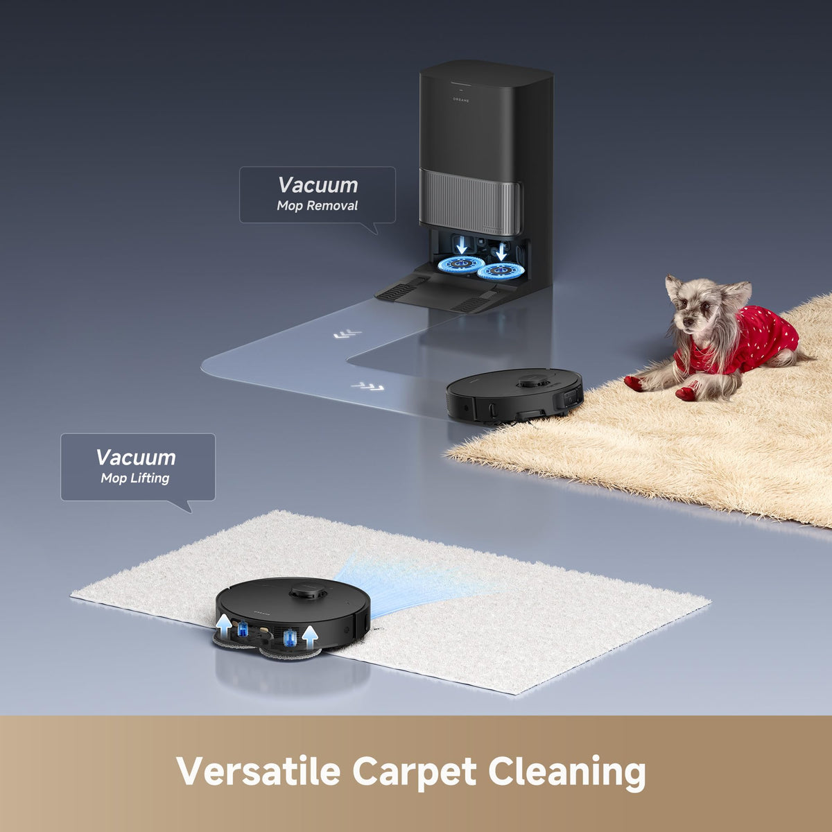 dreame L40s Ultra Robot Vacuum and Mop, 19,000Pa Suction & Auto Empty