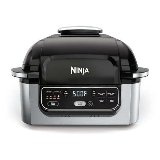 Ninja® Foodi® 5-in-1 XL Indoor Grill & Air Fryer, Black/Grey, AG301