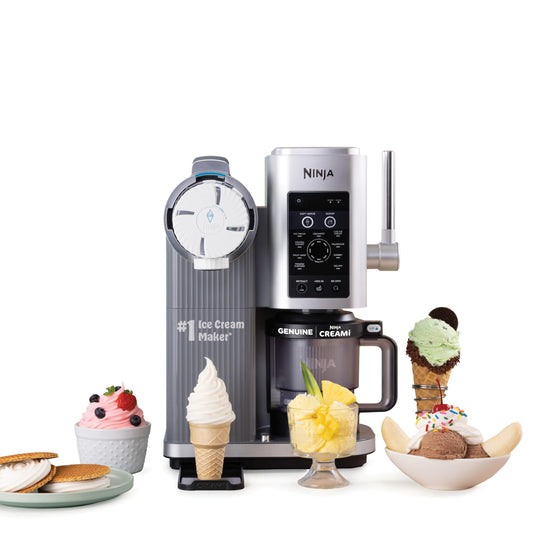 Ninja Creami Scoop & Swirl 13-in-1 Ice Cream and Soft Serve Maker, NC701