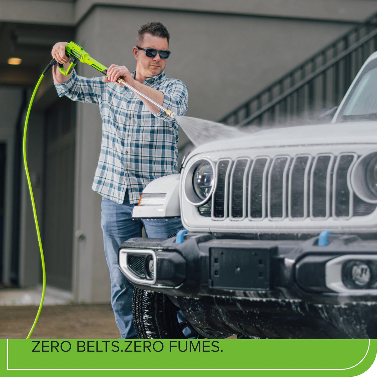 Greenworks 3000 PSI (2.0 GPM Max) Brushless Electric Pressure Washer
