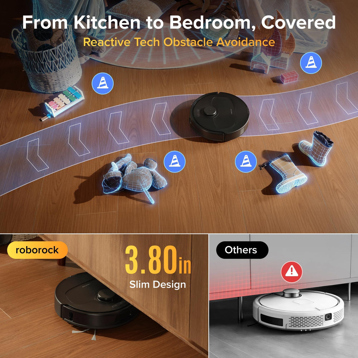 roborock 2026 New Qrevo S Pro Robot Vacuum and Mop, 18,500Pa Suction
