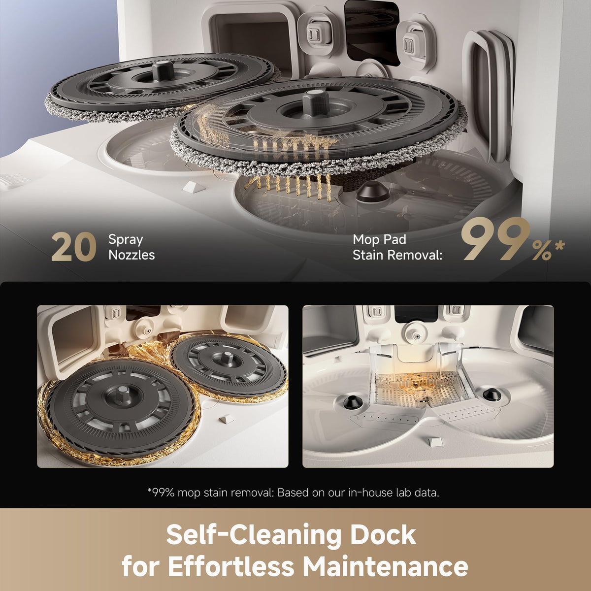 dreame L40s Ultra Robot Vacuum and Mop, 19,000Pa Suction & Auto Empty