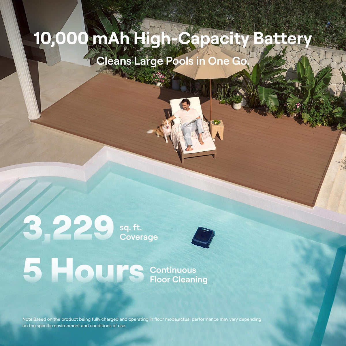 Beatbot Sora 70 AI Navigation Pool Vacuum Robot Full-Coverage Pool Cleaning