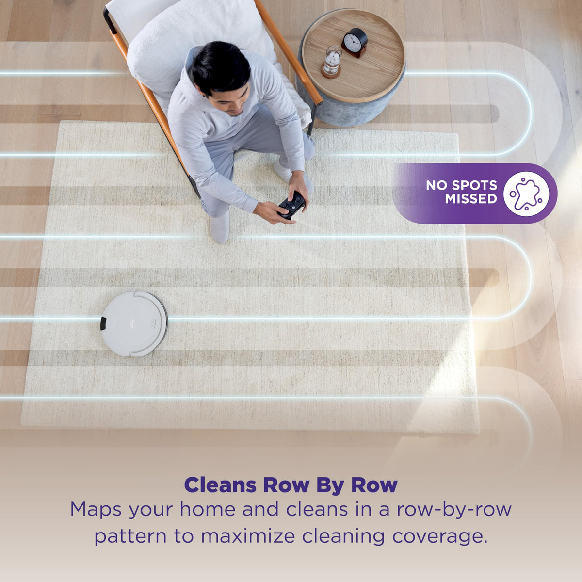 Shark Navigator Robot Vacuum, 30-Day Self-Emptying Base, White, AV2110S
