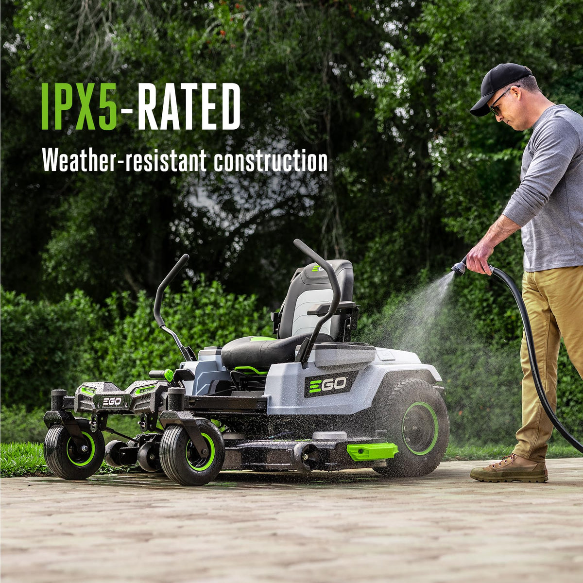 EGO Power+ Z6 Zero Turn Electric Riding Lawn Mower, 52" Deck - ZT5216L