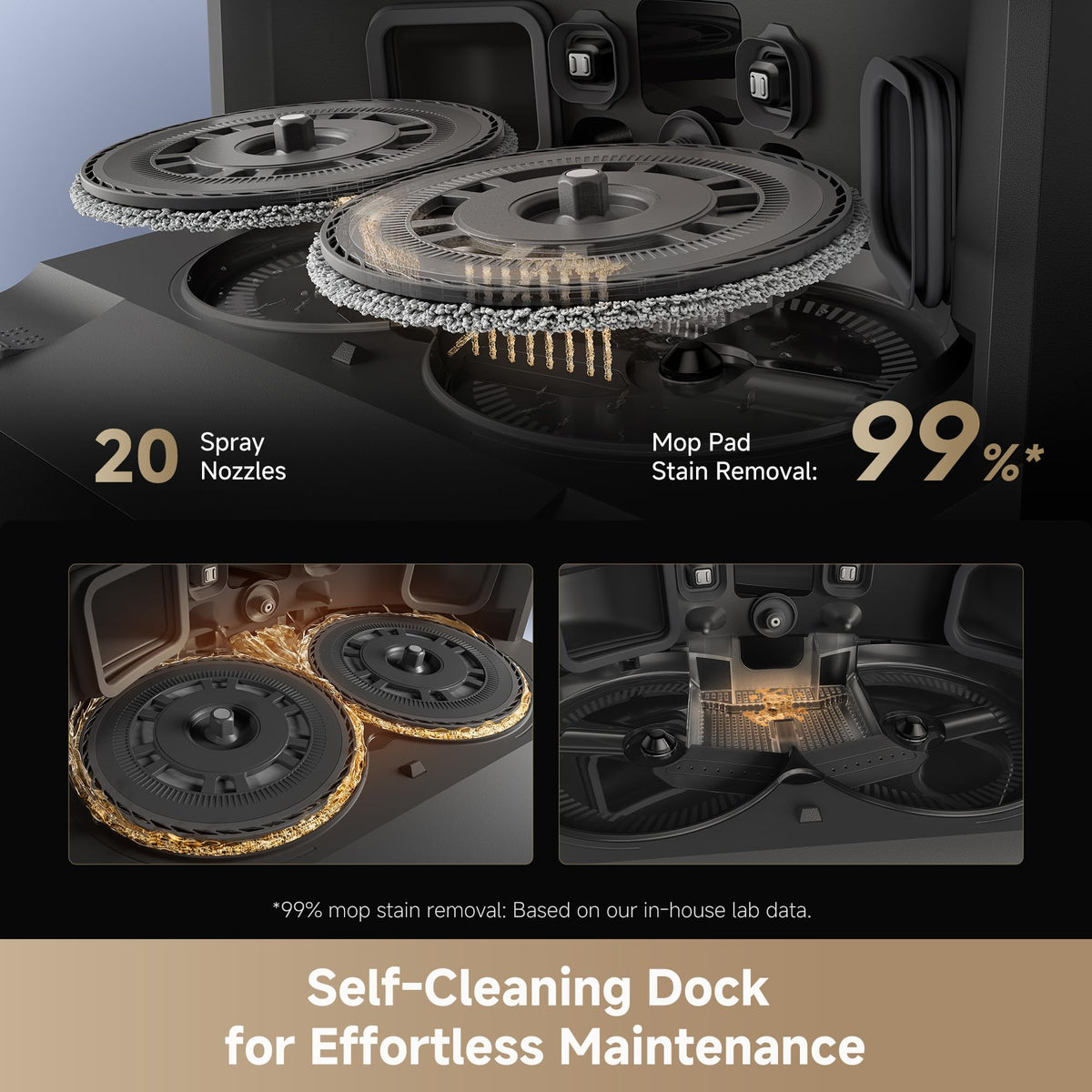 dreame L40s Ultra Robot Vacuum and Mop, 19,000Pa Suction & Auto Empty