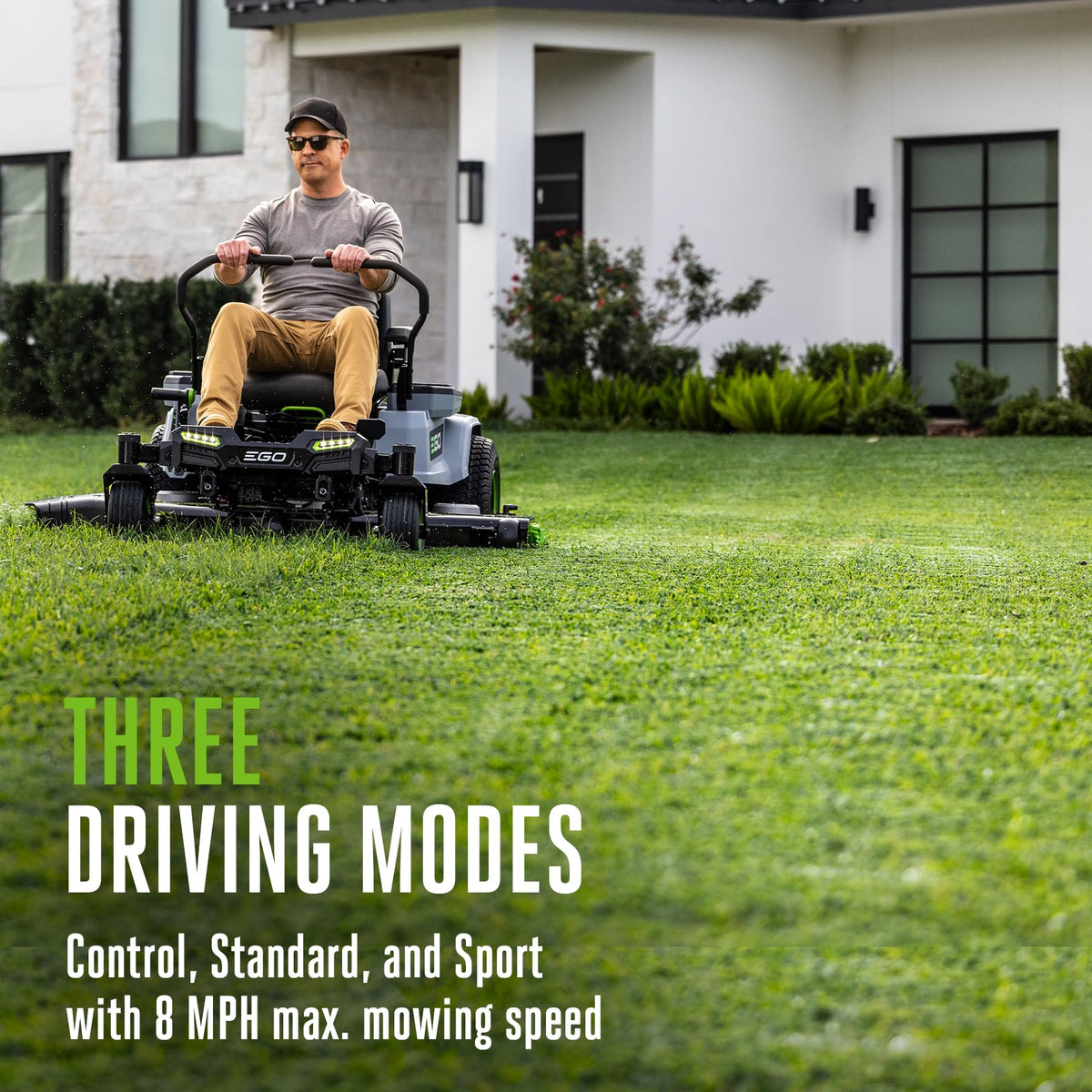 EGO Power+ Z6 Zero Turn Electric Riding Lawn Mower, 52" Deck - ZT5216L