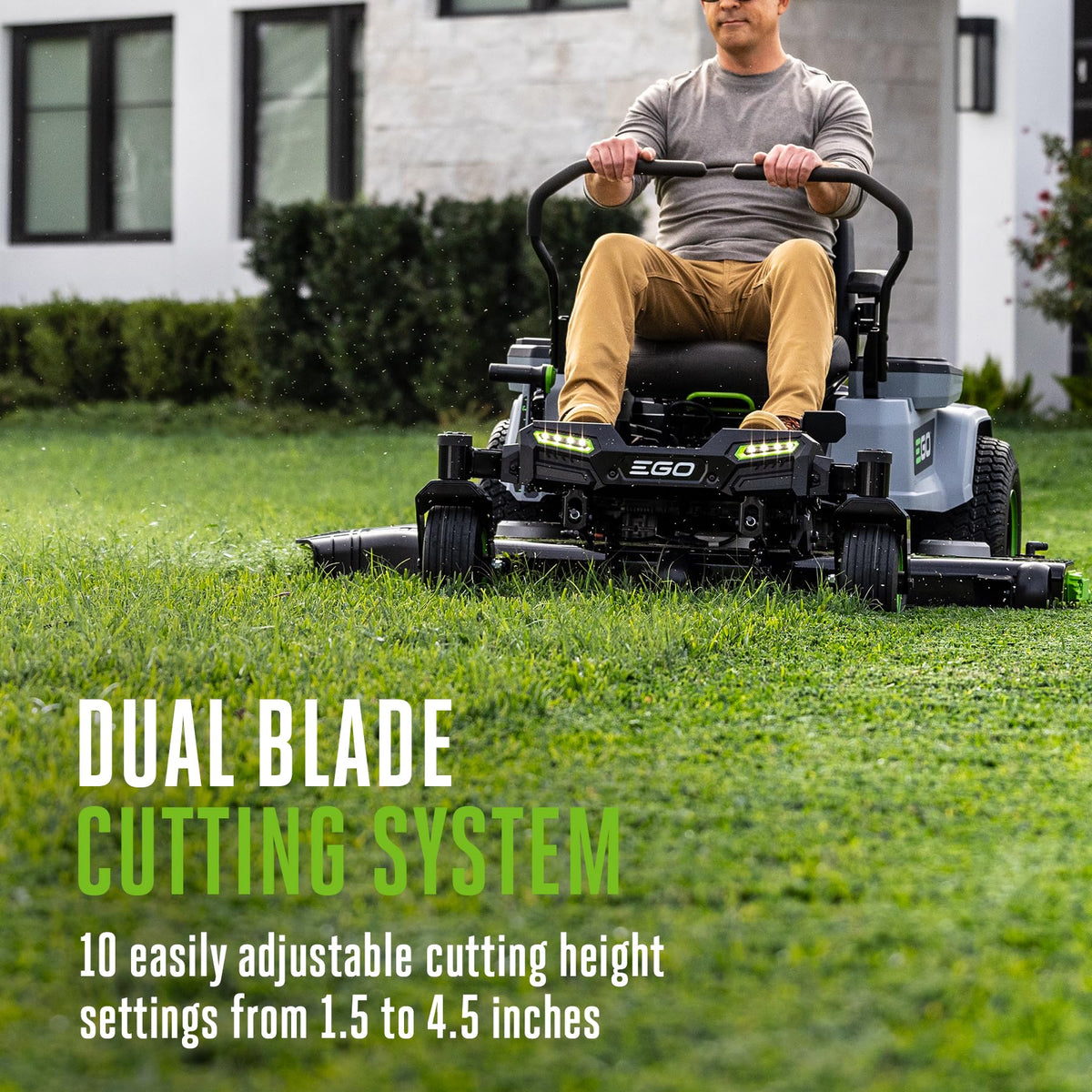 EGO Power+ Z6 Zero Turn Electric Riding Lawn Mower, 52" Deck - ZT5216L